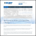Screen shot of the Scarr L.E.V Services website.