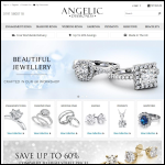 Screen shot of the Angelic Diamonds website.