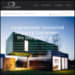 Screen shot of the CDB Shipping Container Conversions website.