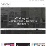 Screen shot of the Glaast website.