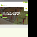 Screen shot of the Adkwik Industrial Supplies website.