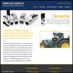 Screen shot of the Derwent Lock & Security Ltd website.