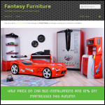 Screen shot of the Fantasy Furniture website.