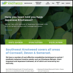 Screen shot of the Southwest Japanese Knotweed Removal website.