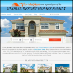 Screen shot of the Florida Sun Homes Ltd website.