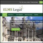 Screen shot of the The Elms (Longwick) Ltd website.