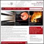 Screen shot of the Breitenfeld UK Ltd website.