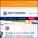 Screen shot of the Octogon Systems Ltd website.
