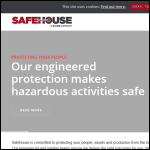 Screen shot of the SafeHouse Habitats (Scotland) Ltd website.