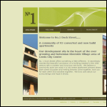 Screen shot of the Dock Street Management Ltd website.