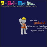 Screen shot of the E-tel-net Ltd website.