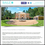 Screen shot of the Bailey Construction (London) Ltd website.