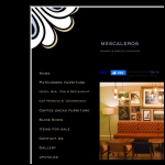 Screen shot of the Mescaleros Upholstery Ltd website.