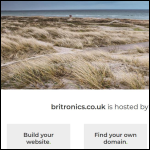 Screen shot of the Britonomics Ltd website.