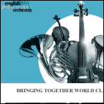 Screen shot of the English Philharmonic Orchestra Ltd website.