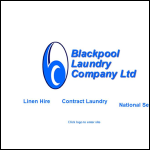 Screen shot of the Blackpool Laundry Co Ltd website.