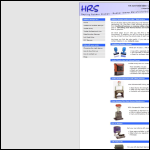 Screen shot of the Hayling Rubber Stamps website.