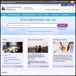 Screen shot of the Claygate Hypnotherapy Ltd website.