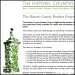 Screen shot of the County Borders Ltd website.