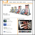 Screen shot of the Kween B Spares Ltd website.