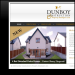 Screen shot of the Dunboy Ltd website.