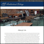 Screen shot of the Cs Architectural Ltd website.