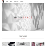 Screen shot of the Interspace Designers Ltd website.