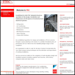 Screen shot of the ITEC Industrial Services Ltd website.
