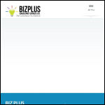 Screen shot of the Bizplus London Ltd website.
