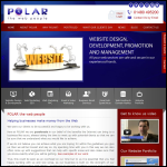 Screen shot of the Polar the Web People website.