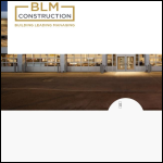 Screen shot of the Bln Construction Ltd website.