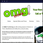 Screen shot of the Drive-omg Ltd website.