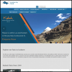 Screen shot of the Jus Travel Ltd website.