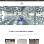 Screen shot of the Level Best Concrete Flooring Ltd website.