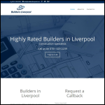 Screen shot of the Builders Liverpool website.