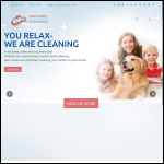 Screen shot of the Fresh Carpet Cleaners Ltd website.