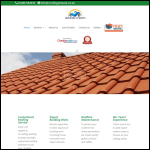 Screen shot of the Roofing St Neots website.