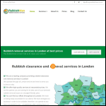 Screen shot of the RubbishMan Ltd website.