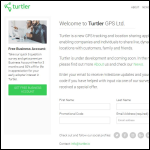 Screen shot of the Turtler GPS Ltd website.