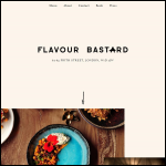 Screen shot of the FlavourBastard website.