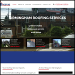 Screen shot of the C R Building & Roofing website.