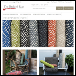 Screen shot of the The Braided Rug Company website.
