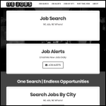 Screen shot of the NE JOBS website.