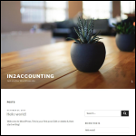 Screen shot of the in2accounting website.