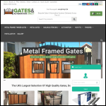 Screen shot of the Gates and Automation Direct website.