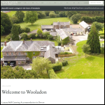 Screen shot of the Wooladon Estate website.