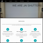Screen shot of the Jai Shutters website.