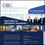 Screen shot of the Commercial Interior Building Contractors website.