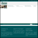 Screen shot of the Floreo Associates (Phlebotomy Training) website.