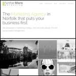 Screen shot of the Furthermore Marketing Ltd website.
